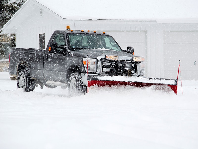 Residential Commercial Snow Plowing Services MA